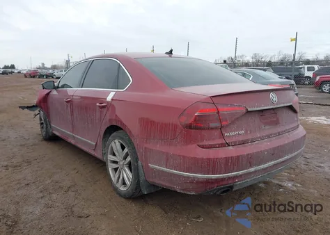 2017 Volkswagen Passat 1.8T Sel Premium из США, поврежденный, VIN 1VWCT7A38HC082217